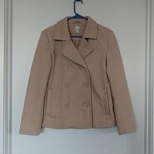 New Without Tags - Wool Peacoat